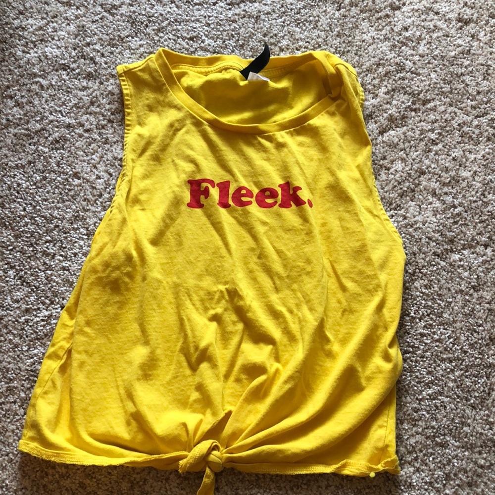 fleek crop top